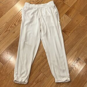 Splendid White jogger style pants